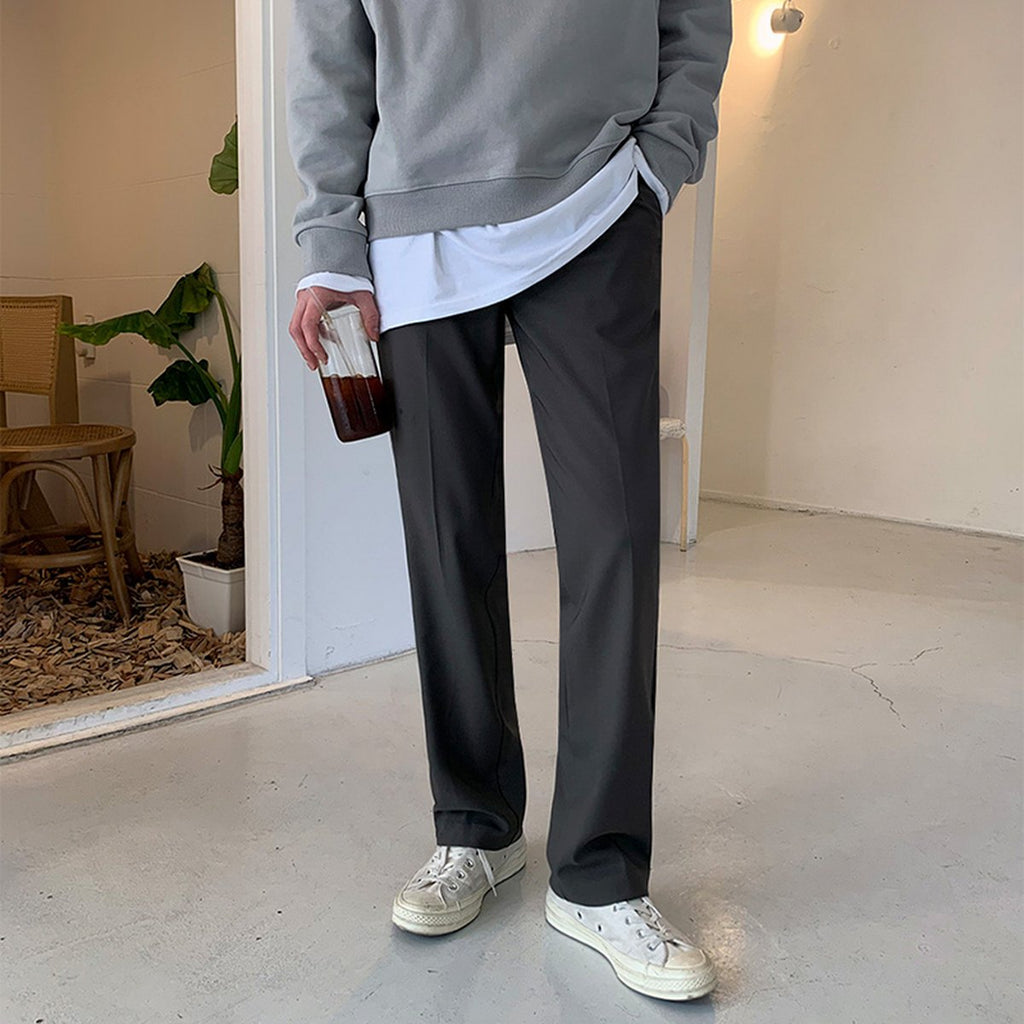 Men's Mrcyc ''s Casual Pants Suit Loose Straight