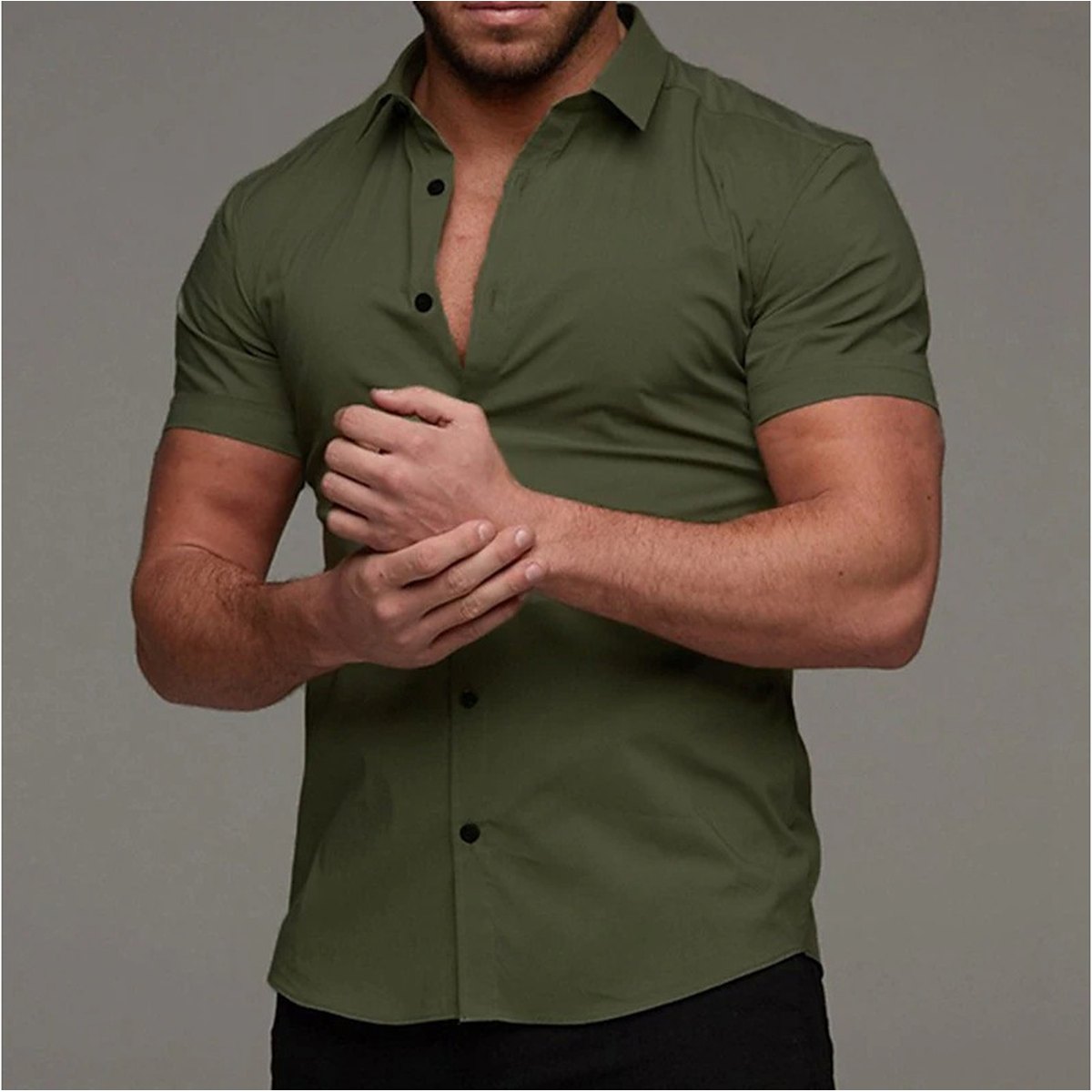 Men's Muscle Shaping Shirt