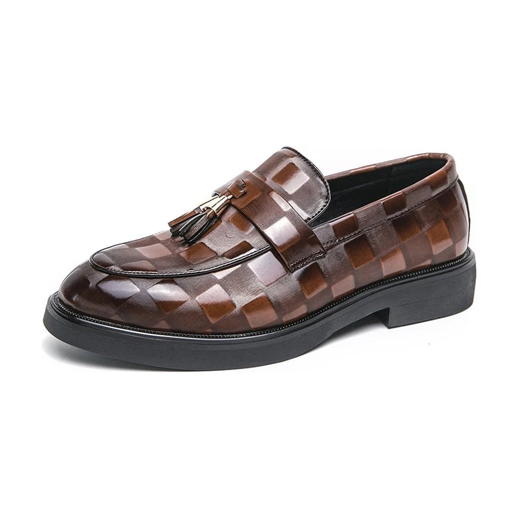 Men's One Foot Leather Shoes