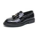 Men's One Foot Leather Shoes