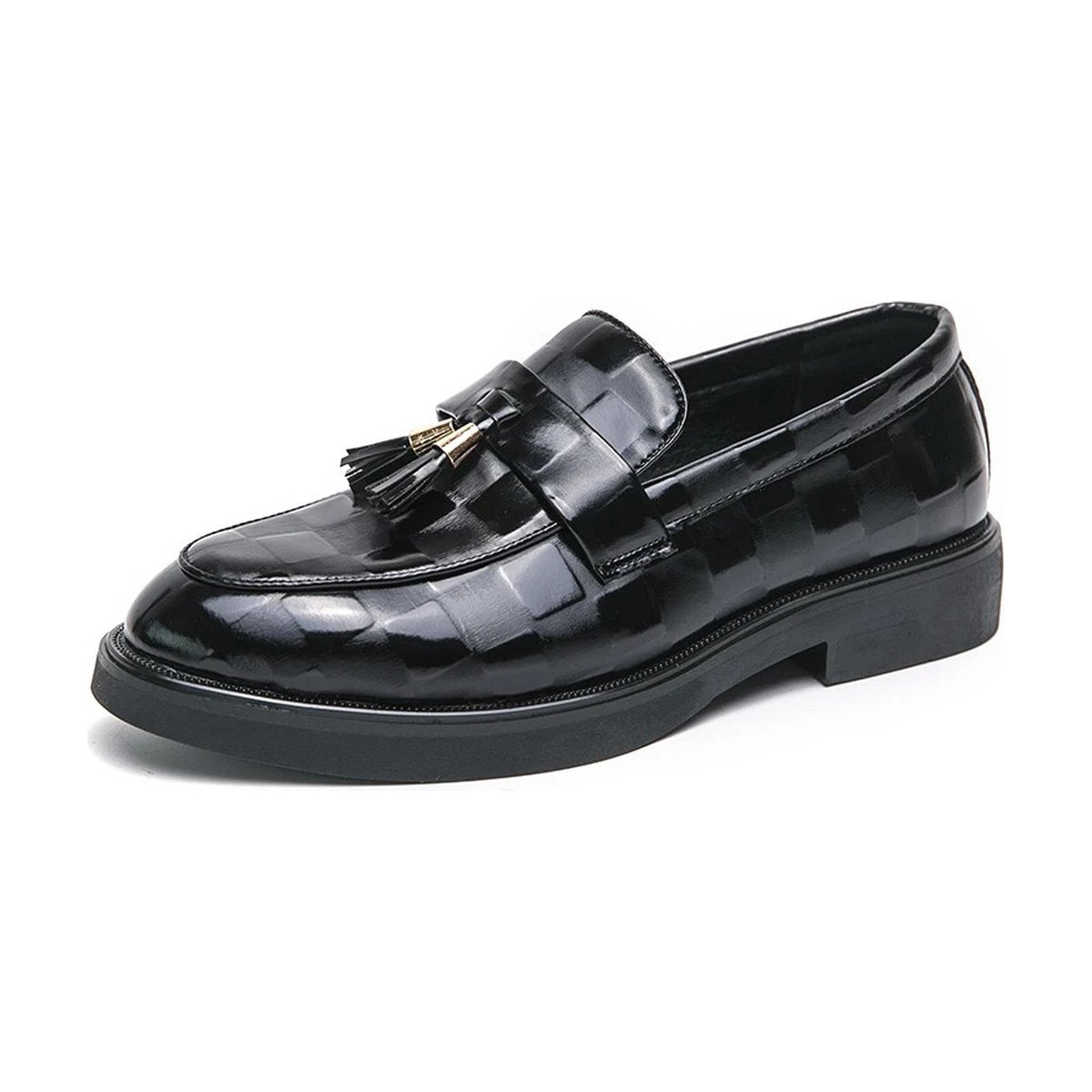 Men's One Foot Leather Shoes