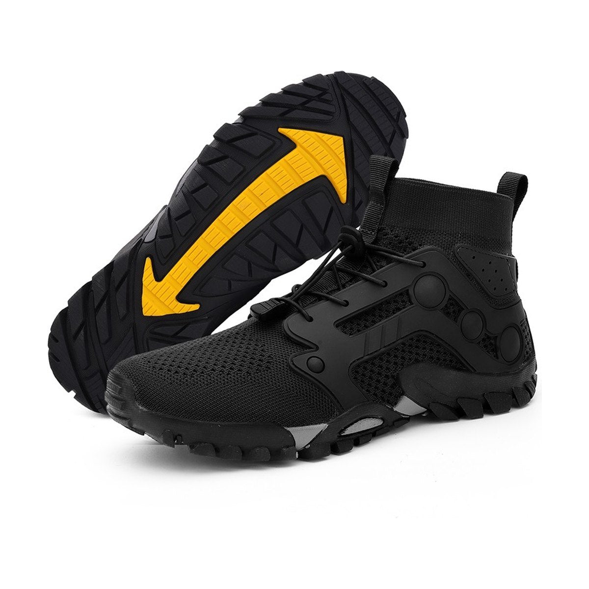 Men's Outdoor Large Size Hiking Shoes Lightweight High-top
