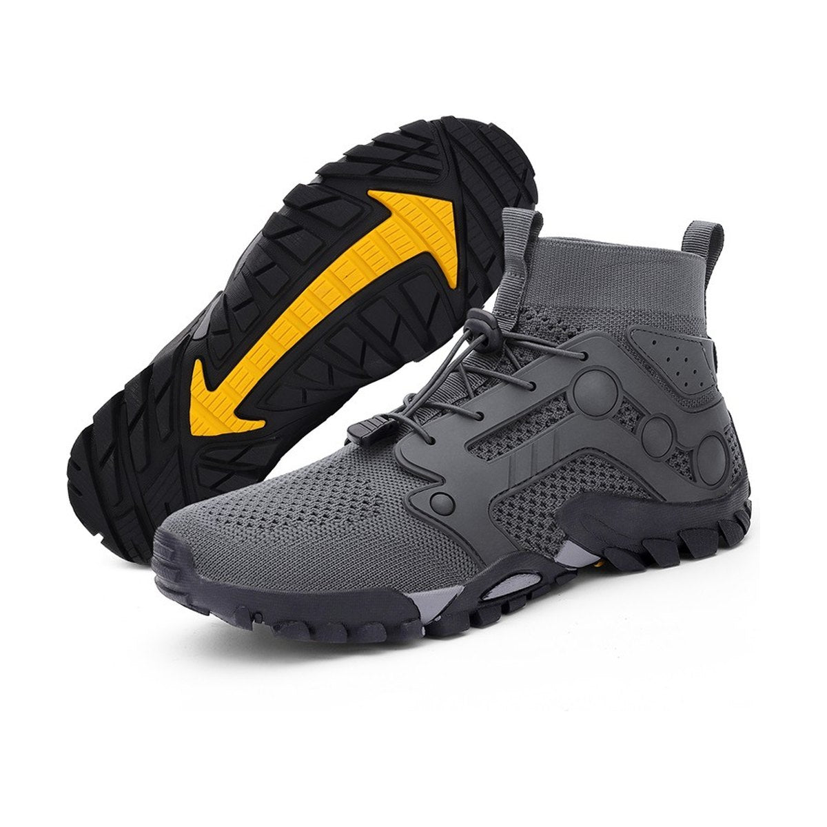 Men's Outdoor Large Size Hiking Shoes Lightweight High-top