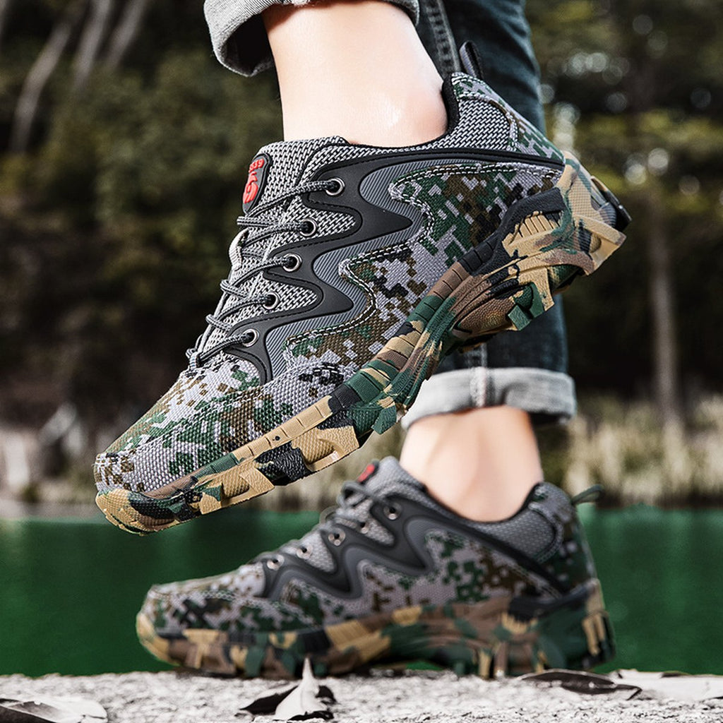 Men's Outdoor Leisure Plus Size Breathable Hiking Shoes