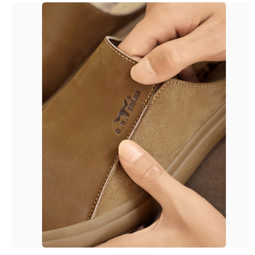 Men's Outdoor Wear Deodorant Leather Sandals