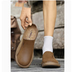 Men's Outdoor Wear Deodorant Leather Sandals