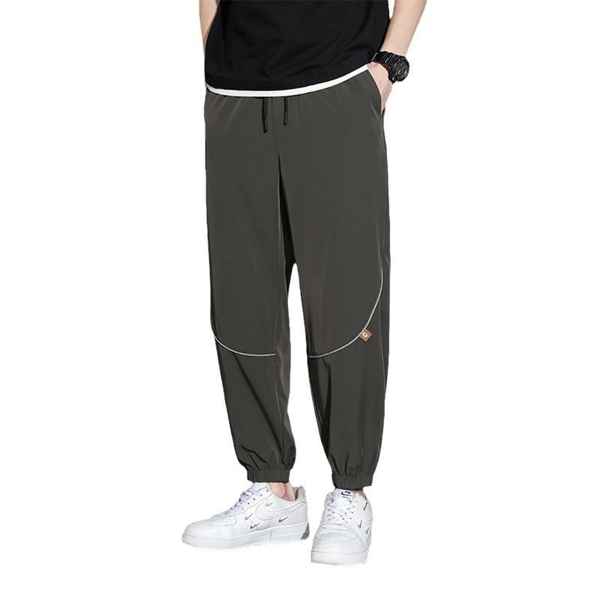 Men's Pants Tappered Casual Trousers Sweatpants