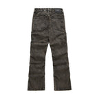 Men's Pleated Loose Denim Trousers