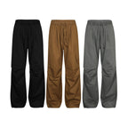 Men's Pleated Paratrooper Casual Trousers