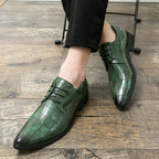 Men's Plus Size Pointed Leather Shoes