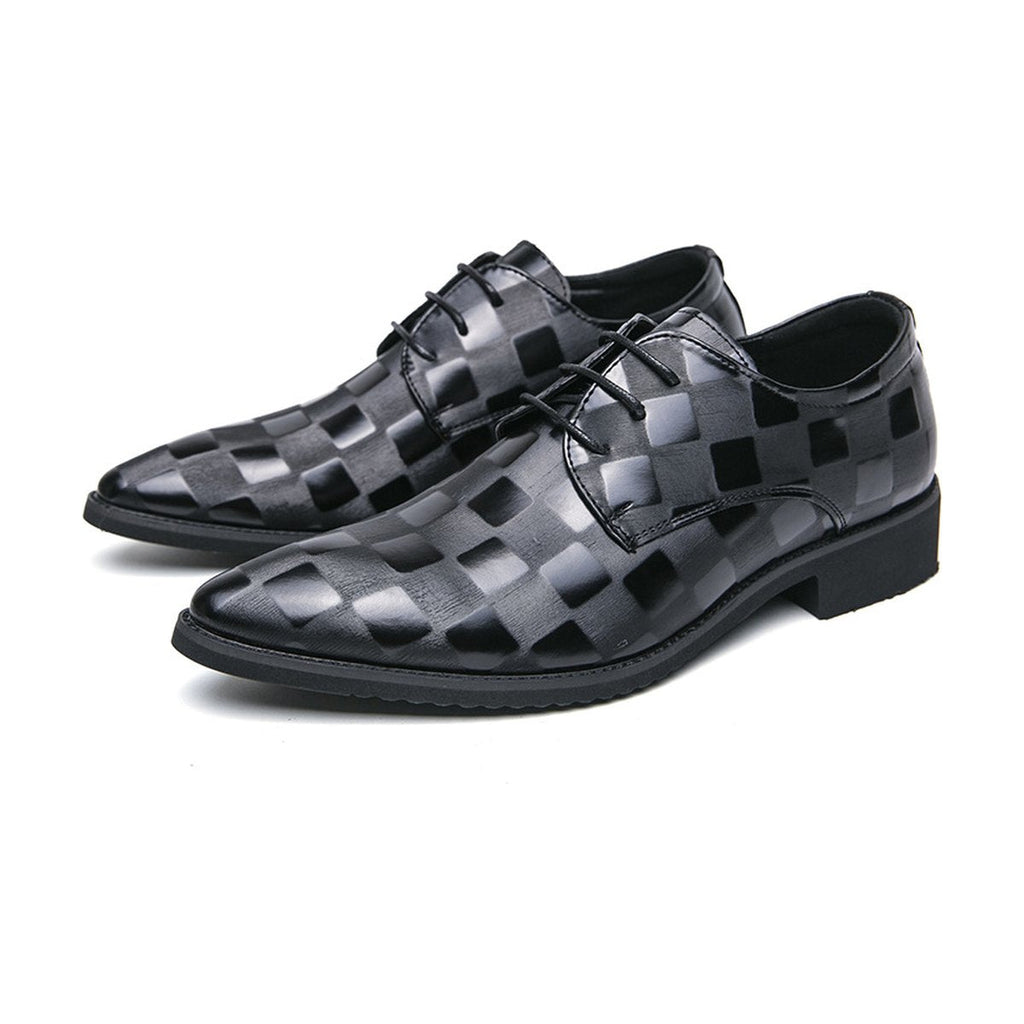 Men's Plus Size Pointed Leather Shoes