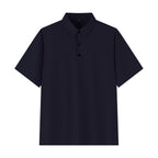 Men's Plus Size Seamless Ice Silk Polo Shirt