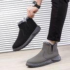 Men's Plush-Lined Snow Boots