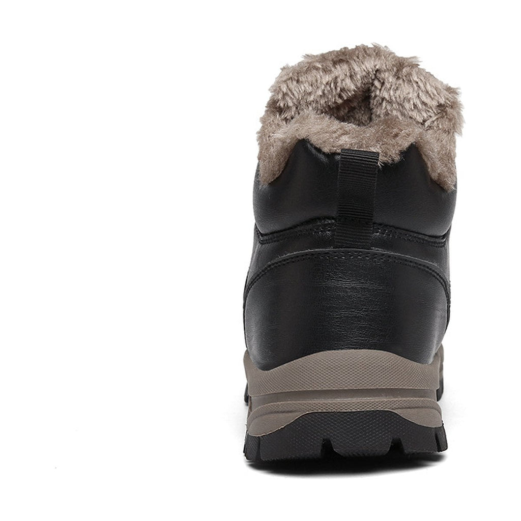 Men's Plush-Lined Winter Boots