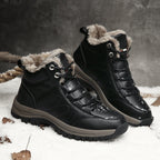 Men's Plush-Lined Winter Boots