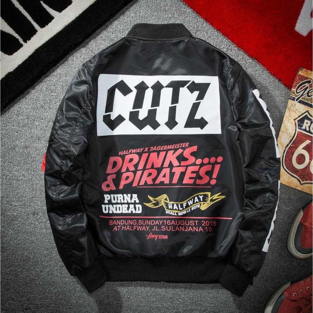 Men's Printed Jacket Bomber