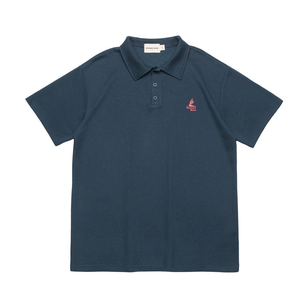Men's Printed Small Icon Polo Shirt Simplicity