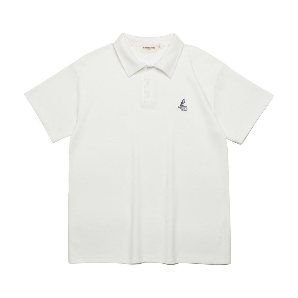 Men's Printed Small Icon Polo Shirt Simplicity