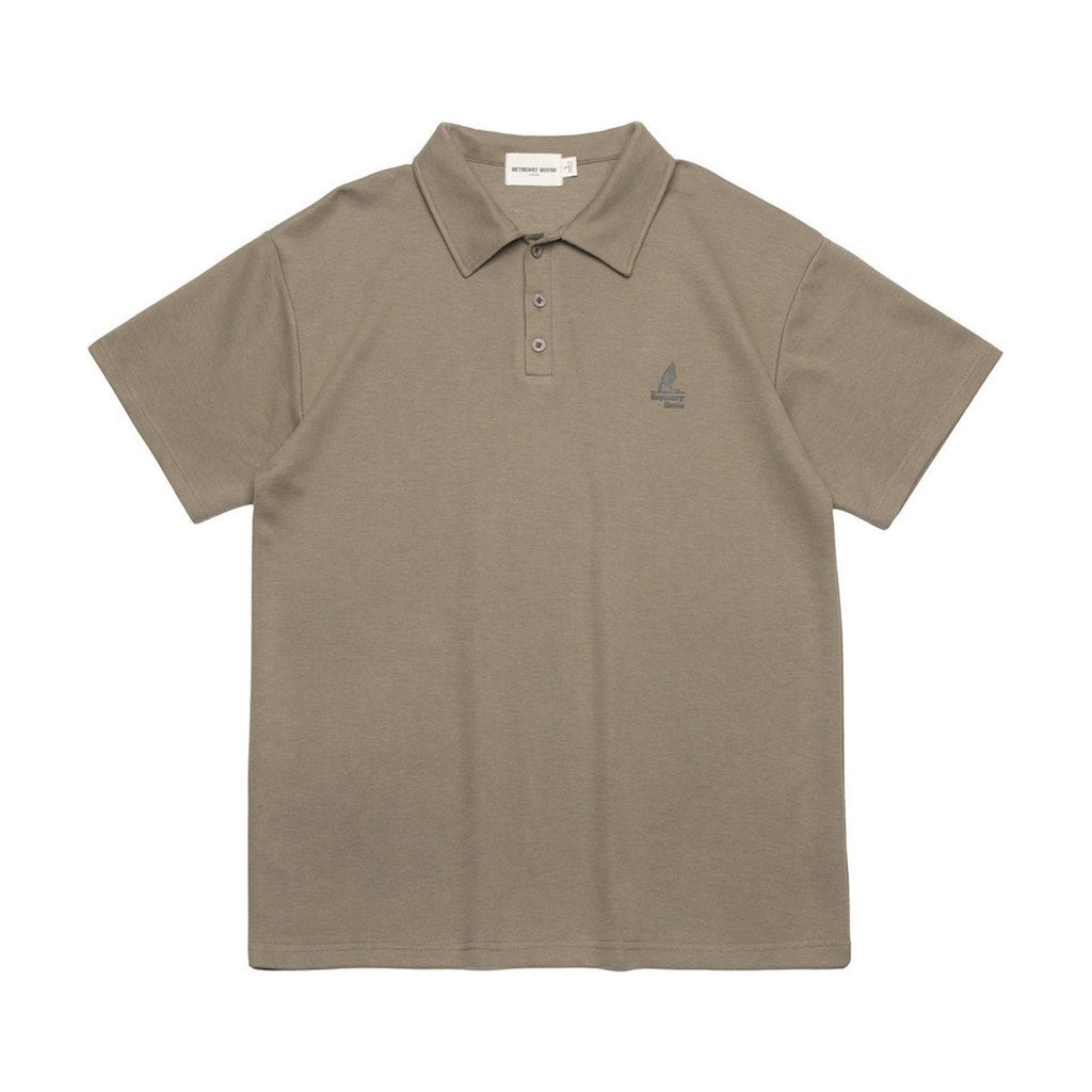 Men's Printed Small Icon Polo Shirt Simplicity