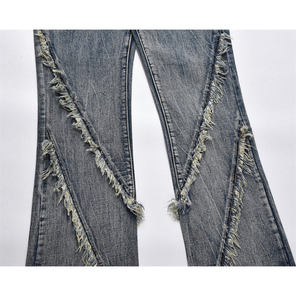 Men's Punk Loose Straight Trousers