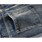 Men's Punk Loose Straight Trousers