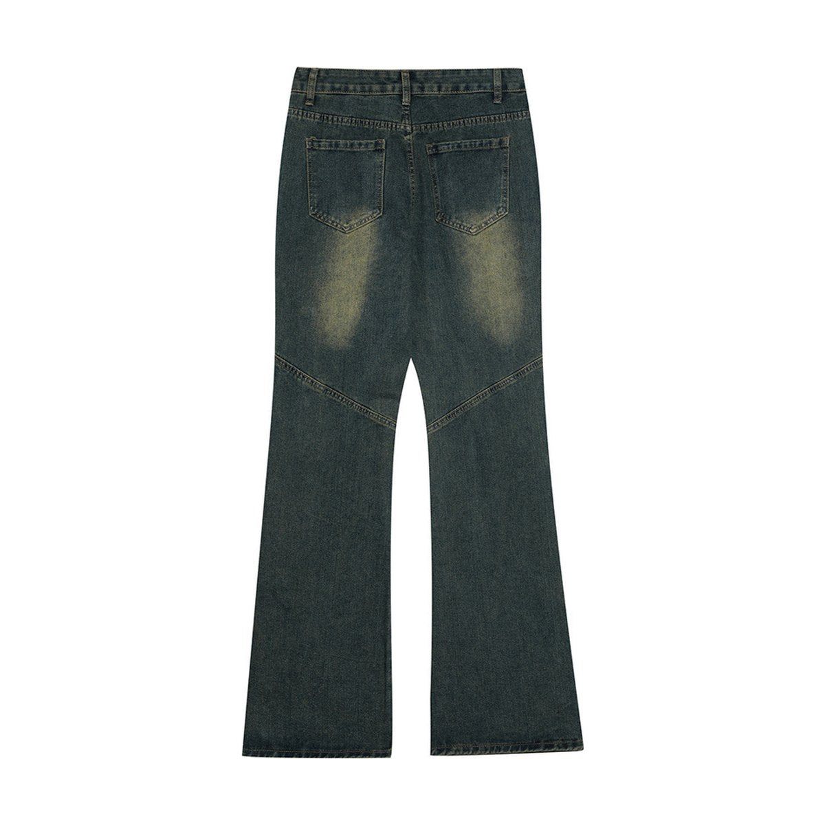 Men's Punk Slightly Flared Jeans