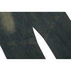 Men's Punk Slightly Flared Jeans