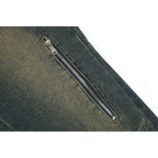 Men's Punk Slightly Flared Jeans