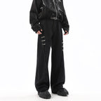 Men's Raw Hem Jeans