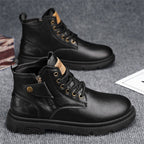 Men's Retro British High Cut Martin Boots