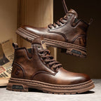 Men's Retro British Work Ankle Boots