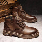 Men's Retro British Work Ankle Boots