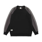Men's Retro Contrast Color Sweatshirt