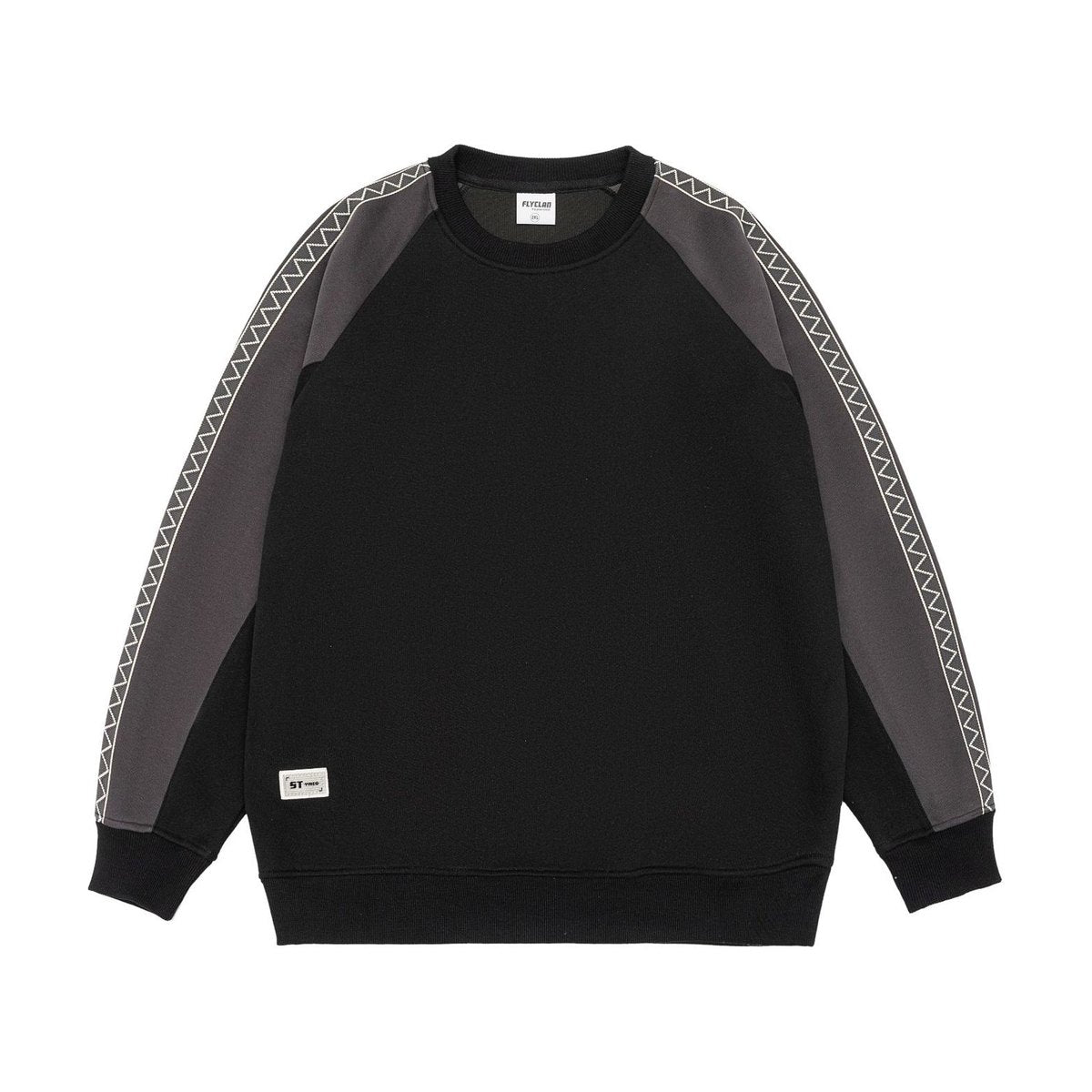 Men's Retro Contrast Color Sweatshirt