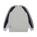 Men's Retro Contrast Color Sweatshirt