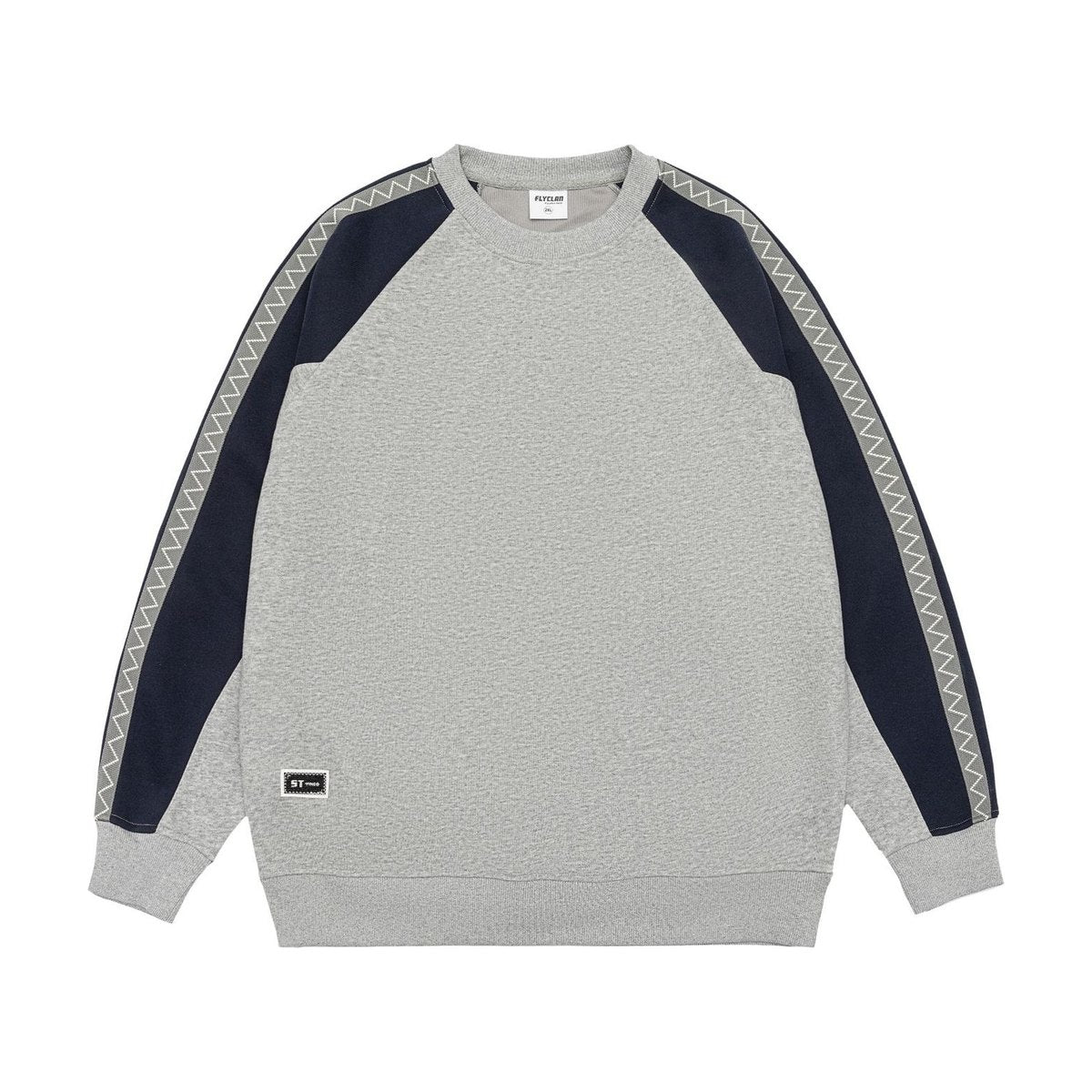 Men's Retro Contrast Color Sweatshirt