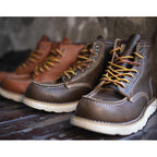 Men's Retro Mark Head Work Boots Casual Martin