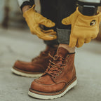 Men's Retro Mark Head Work Boots Casual Martin
