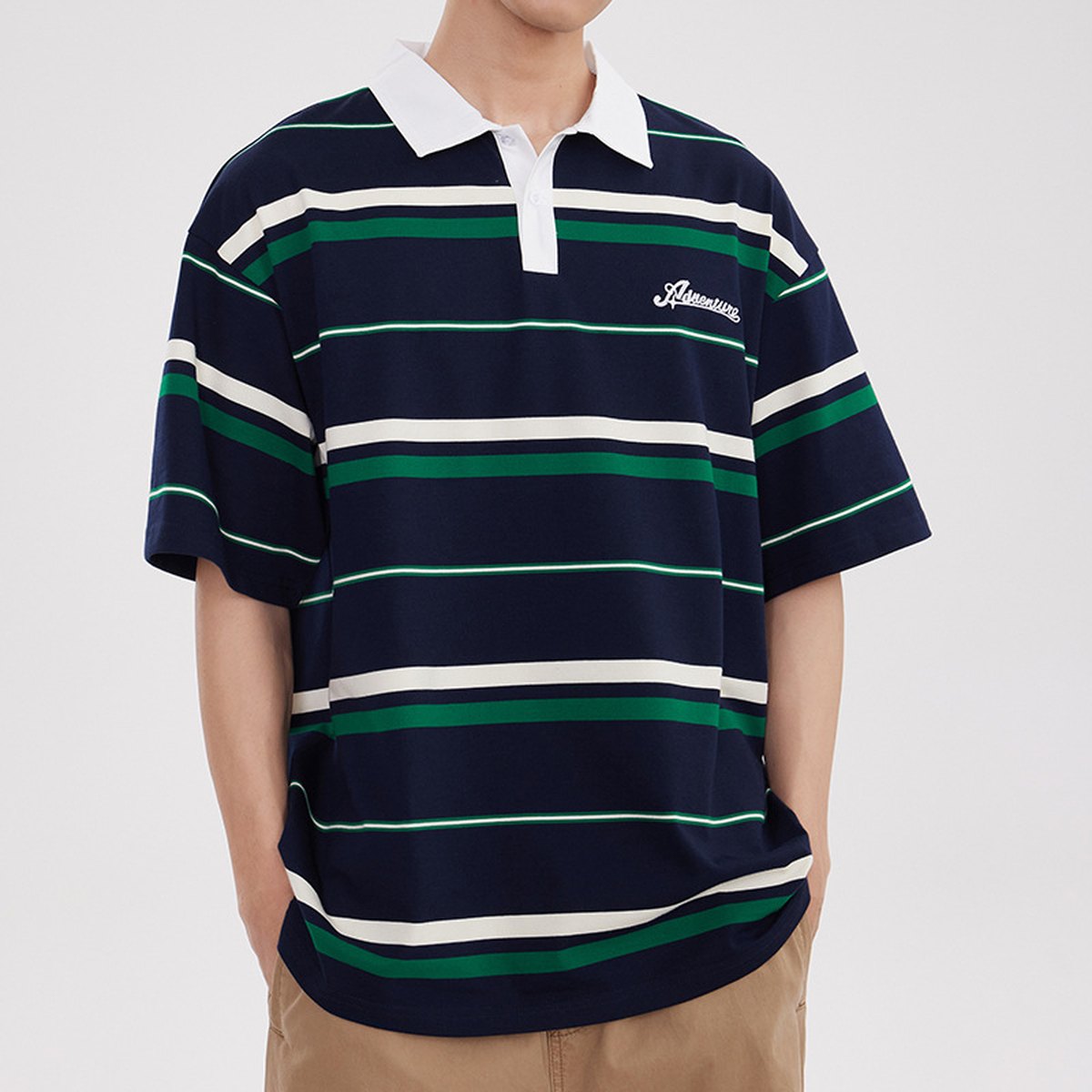 Men's Retro Polo Shirt