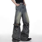 Men's Retro Worn Jeans