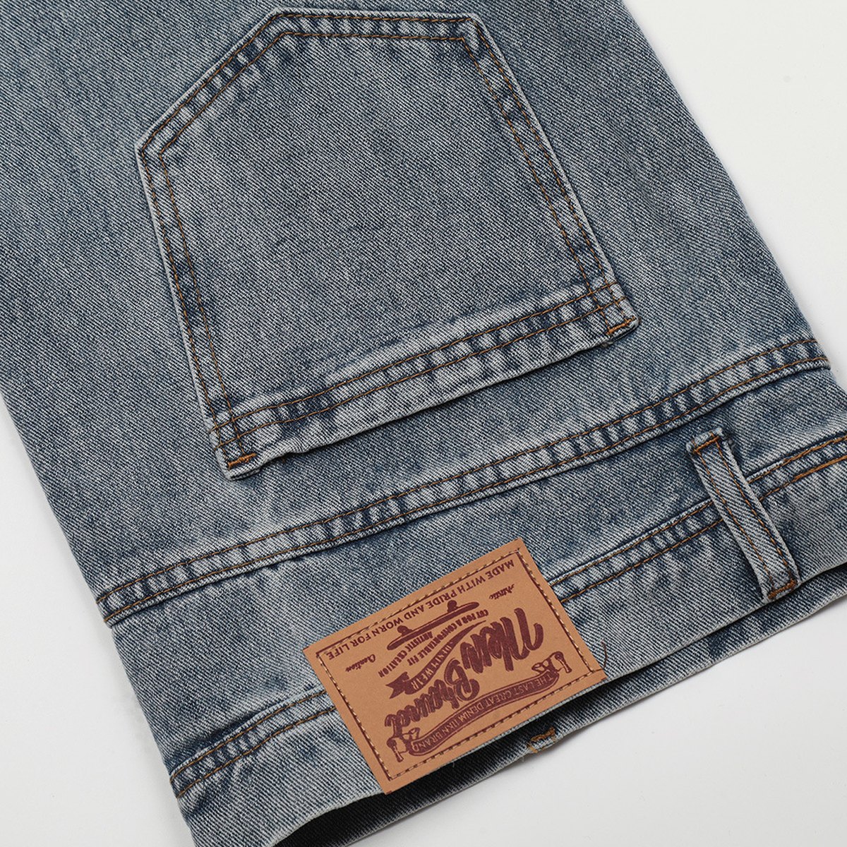 Men's Reverse Wear Jeans