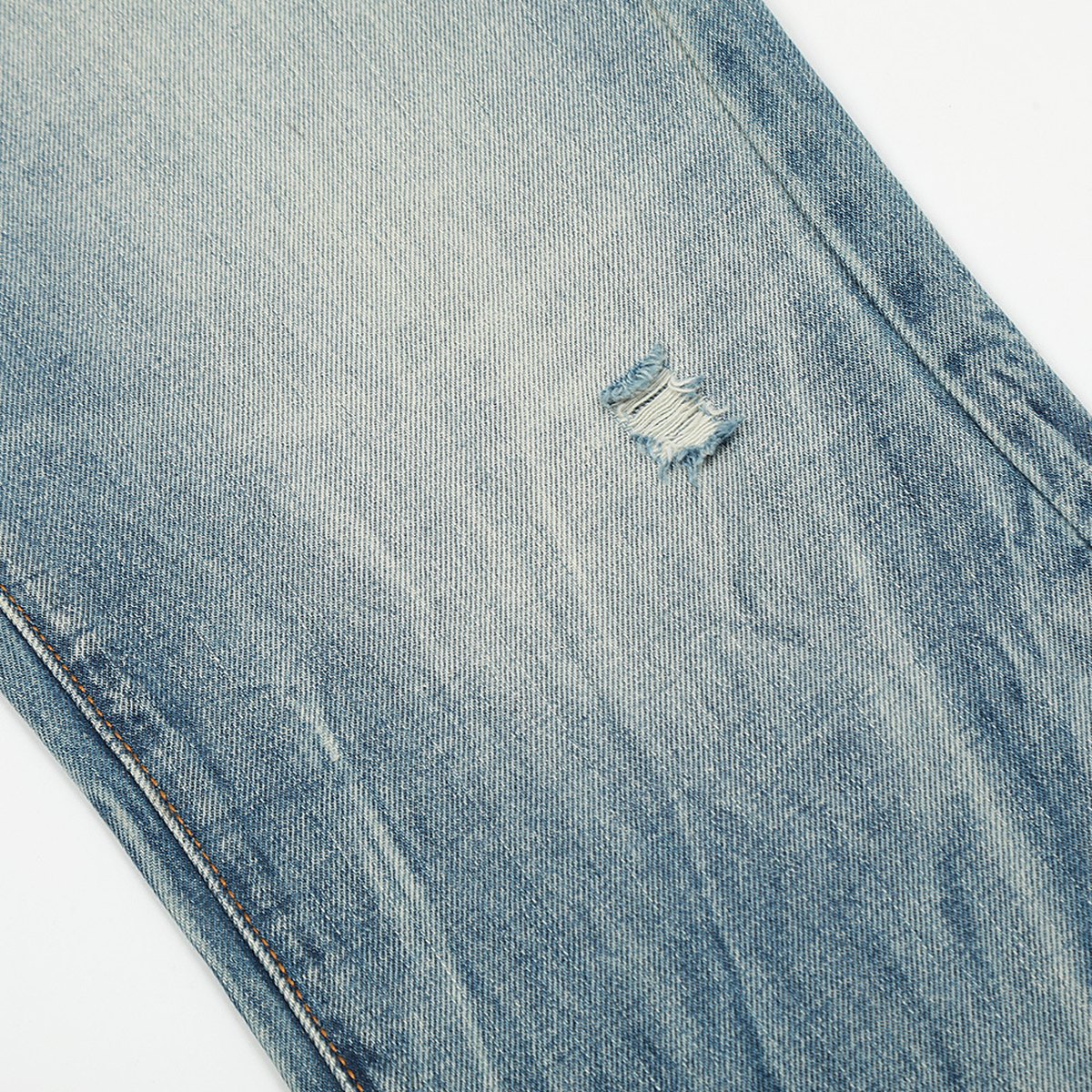 Men's Ripped Slightly Flared Jeans