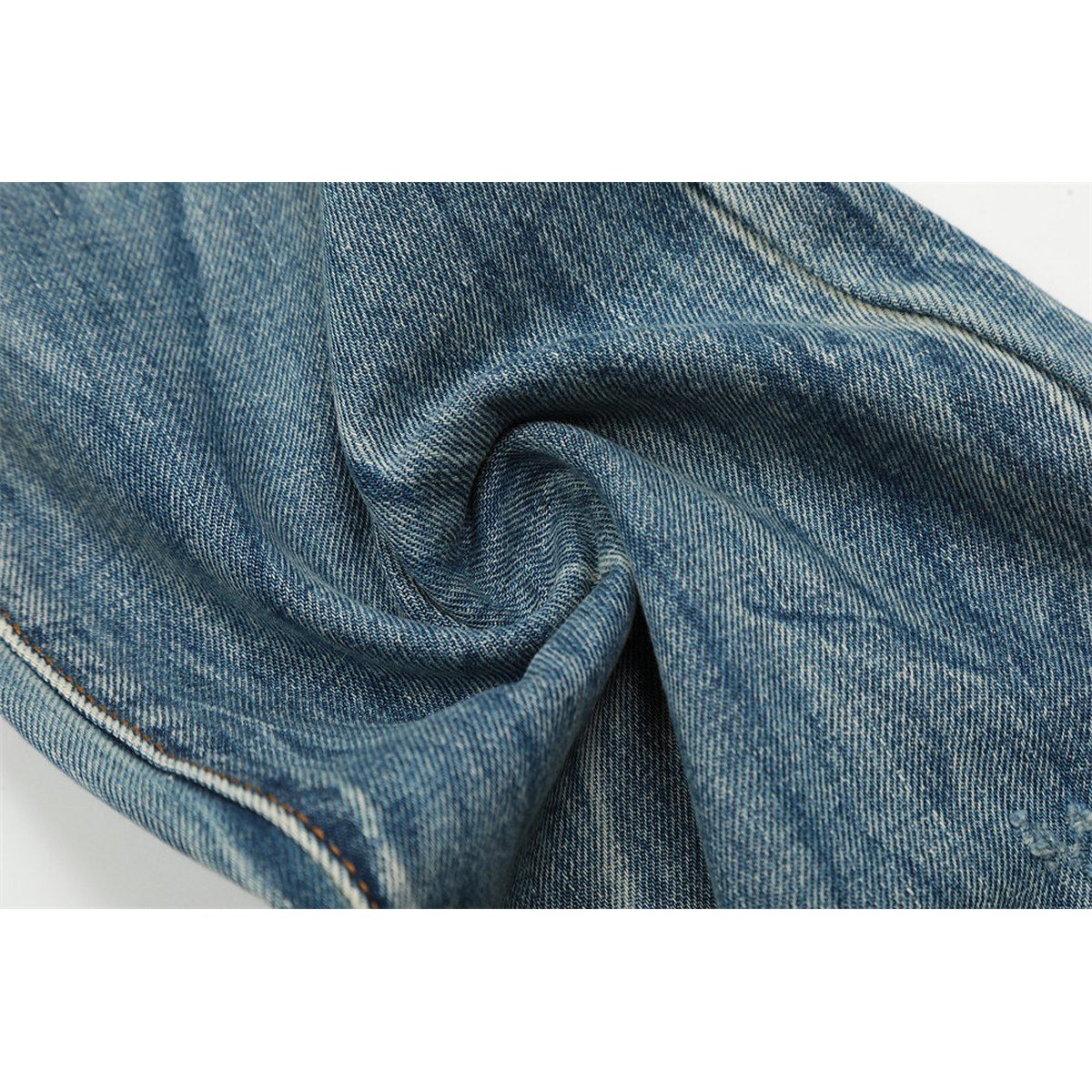 Men's Ripped Slightly Flared Jeans