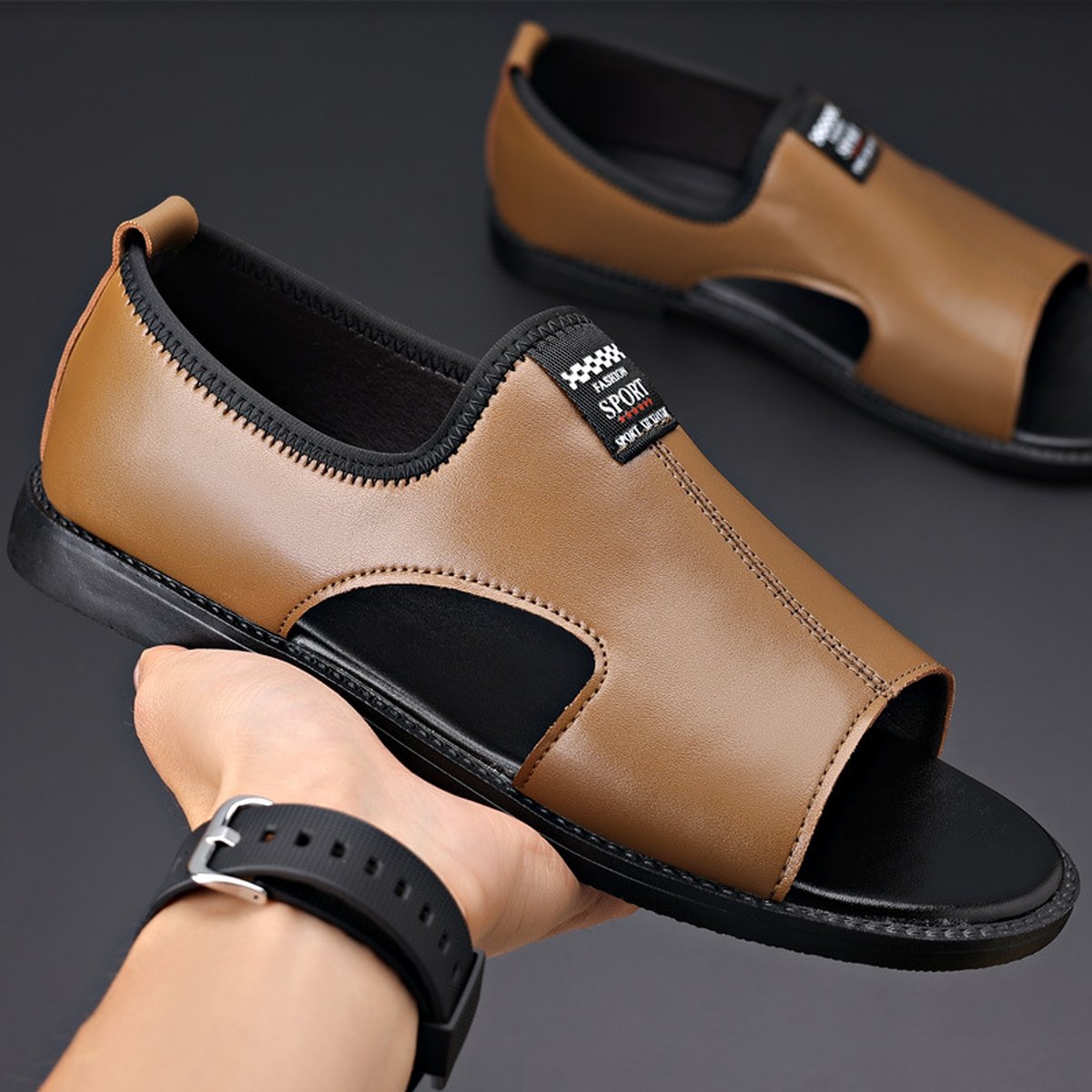Men's Roman Leather Sandals