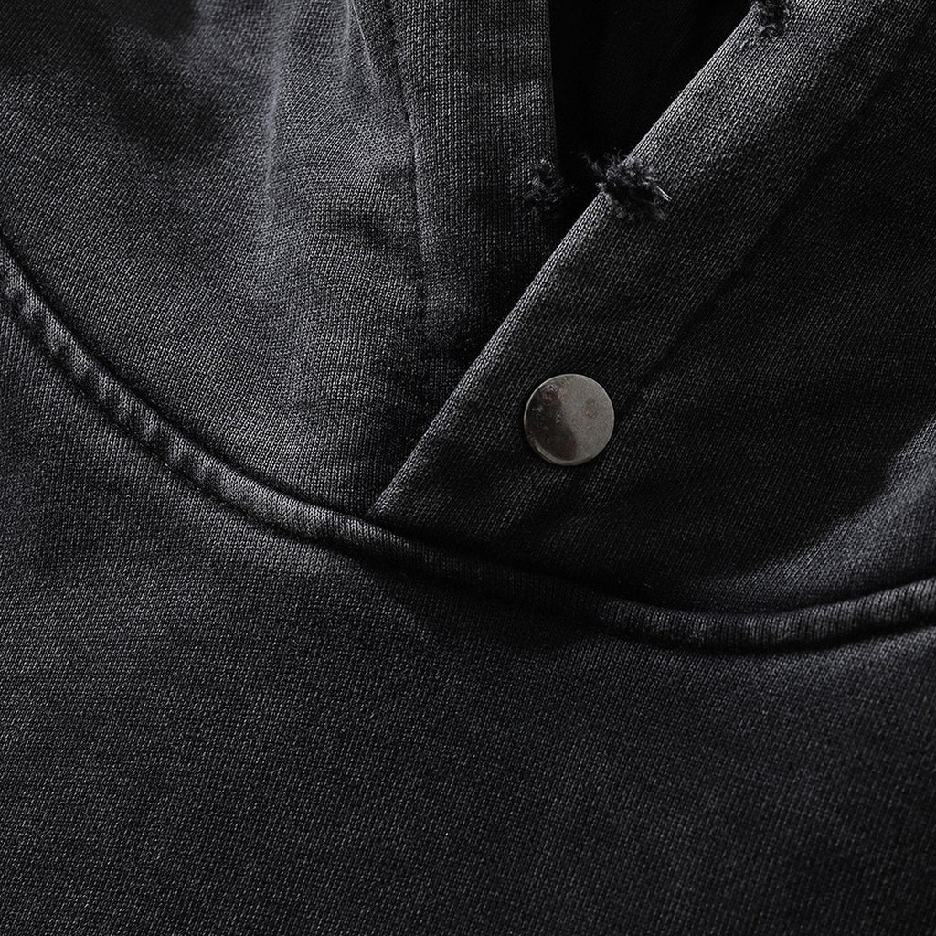 Men's Rose Flame Printed Hoodie