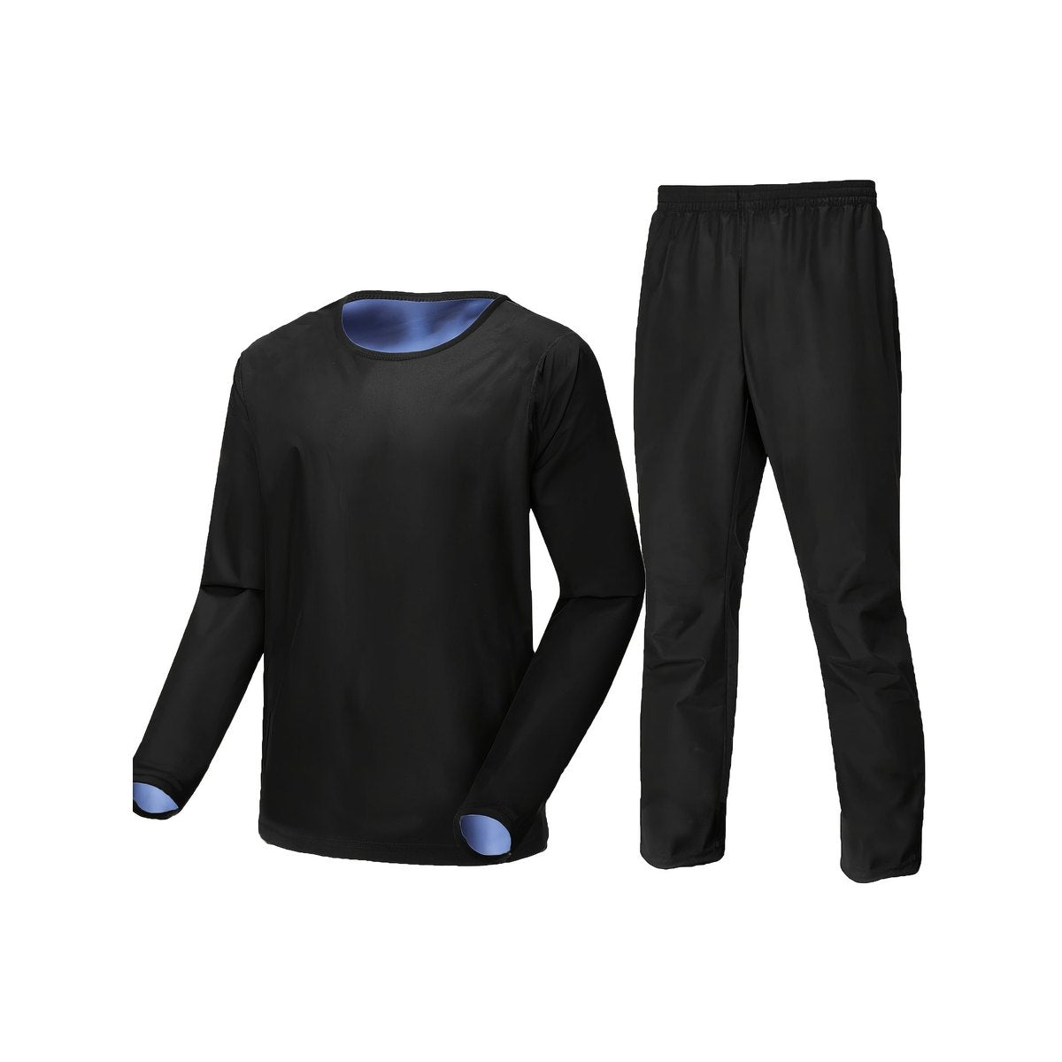 Men's Sauna Suit Trousers Long Sleeve Heat Trapping
