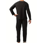 Men's Sauna Suit Trousers Long Sleeve Heat Trapping