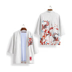 Men's Serene Far-reaching Cloak Cardigan Pajamas