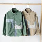 Men's Shirt Cotton Casual Workwear Jacket