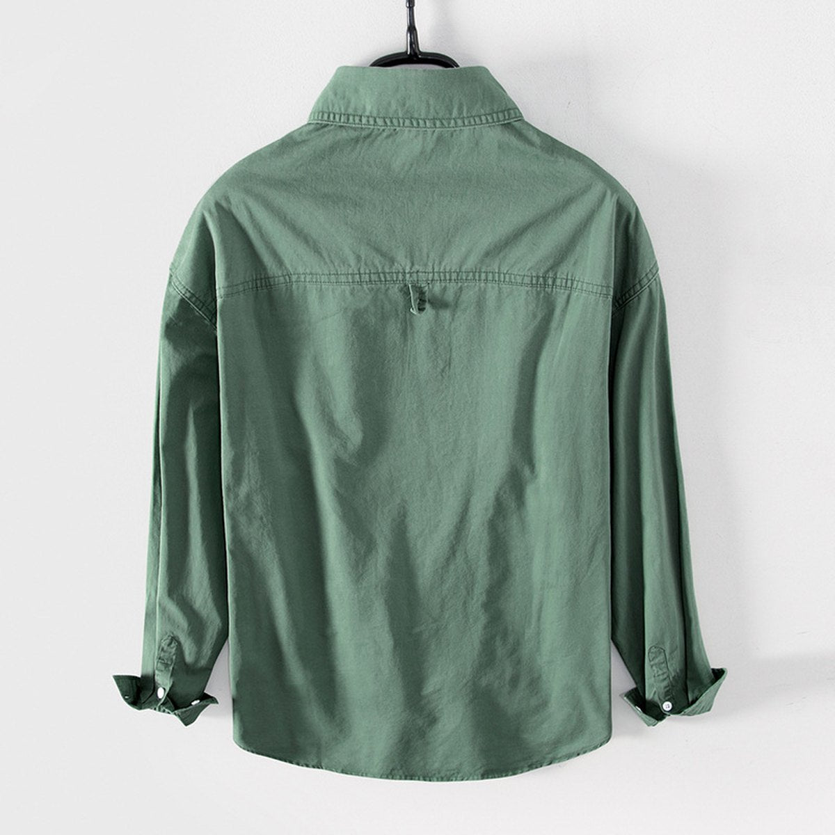 Men's Shirt Cotton Casual Workwear Jacket